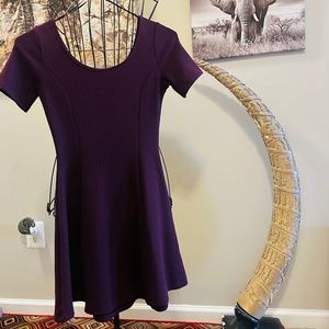 Purple Skater Dress